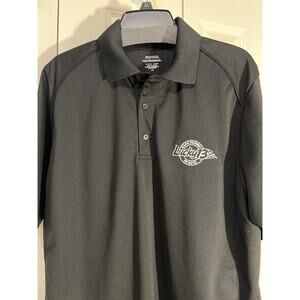 NAPA Filters Lucky in 2013 Black Men's Large Short Sleeve Polo Racing Shirt